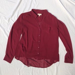 LAST CHANCE Silence + Noise sheer shirt